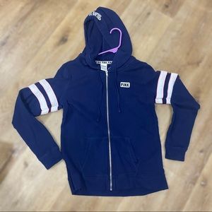Navy Blue PINK hoodie
